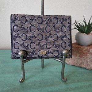 Celine canvas trifold wallet